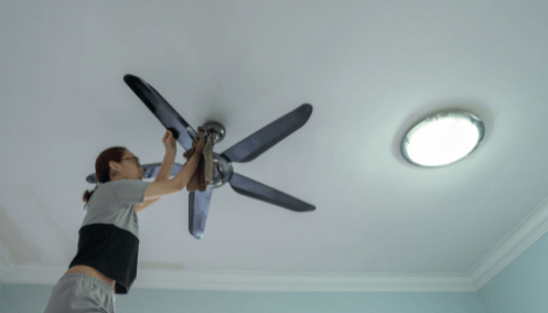 Ceiling Fan Installation in Santa Barbra